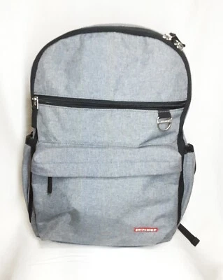Skip+ Hop Duo Diaper Backpack Grey - Image 1 of 4