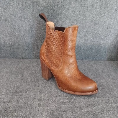 Botines al tobillo de cuero Bed Stu Insight talla 9 para mujer desgastados Foto 1 de 4