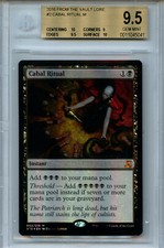 MTG Cabal Ritual BGS 9.5 Gem Mint FTV Lore Magic Mystic Foil Amricons 5041