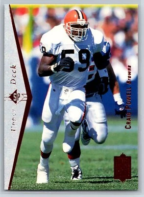 1995 Upper Deck SP Craig Powell Rookie Cleveland Browns RC #123 - Image 1 of 2