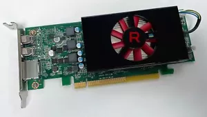 AMD Radeon RX 550 4GB GDDR5 PCIe DP 2 x Mini DP Low Profile Graphics Card - Picture 1 of 3