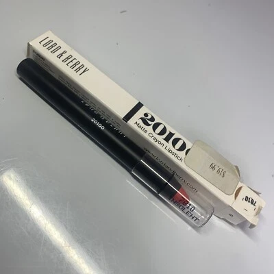 TOTALMENTE NUEVO Lord & Berry 20100 Lápiz Labial Mate Acabado #7810 Insolente Foto 1 de 4