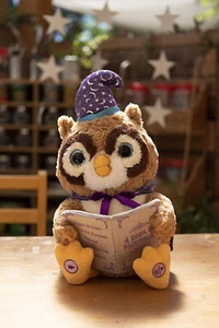 Cuddle Barn Octavius The Storytelling Owl Talking Stuffed Wizard Toy | NEW - Picture 1 of 5