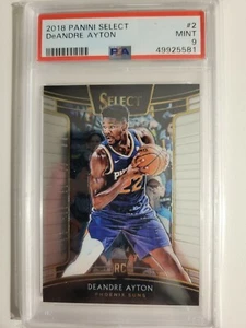 DeAndre Ayton 2018-19 Select Rookie RC #2 - PSA 9 Mint - Picture 1 of 2