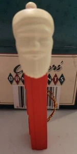 PEZ Santa A + B Collectors' Ornaments 2000 Christmas Acornia Gifts 3.75" Vintage - Picture 1 of 17