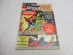 MARVEL COMICS THE AMAZING SPIDER-MAN #9 1ST APPEARANCE ELECTRO FEB 1964 - Picture 1 of 6