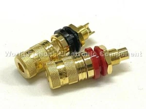 1 pair - YOSON Speaker Amplifier Post Terminal Banana Plug Socket L=43mm - Picture 1 of 6