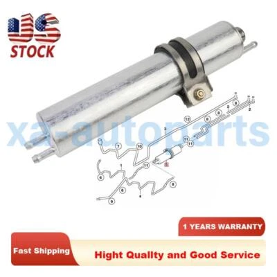 New Fuel Filter 16126750475 For BMW E65 E66 745Li 745i 750Li 750i 2002-2008 US - Image 1 of 4