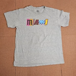 Miami Heat Item of the Game Adult Graphic SS Crew T-Shirt Large Gray S3a - Picture 1 of 8