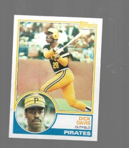 Dick Davis 1983 Topps #667 Pittsburg Pirates - Picture 1 of 2