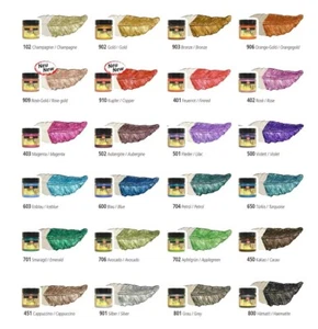 Color efecto oro maya + polvo de estrellas 45 ml (1ltr. = 180 €) diferentes tonos - Imagen 1 de 11