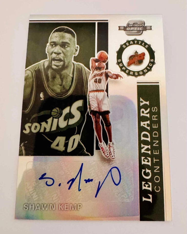 Shawn Kemp 2019-20 Panini Contenders Optic Legendary Silver Autograph Auto /125 - Image 1 of 1