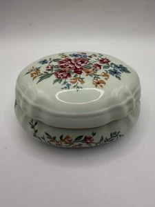 Vintage HERITAGE HOUSE TRINKET MUSIC BOX Plays ANNIVERSARY WALTZ - Picture 1 of 5