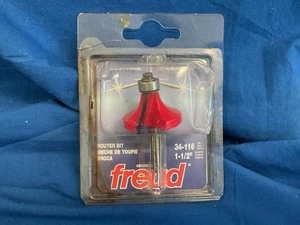 Freud 34-116 Router Rounding Over Bit, 1 1/2” - Picture 1 of 3