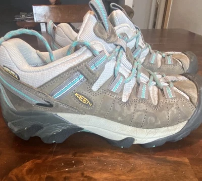 Keen Damen Größe 7 Dry Targhee II wasserdichte sportliche graue Wanderschuhe 1004089 - Bild 1 von 4