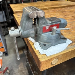 Vintage 4" Precision Mechanic's Bench Vise 1740 Wilton Tradesman USA - Picture 1 of 11