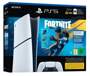 CONSOLE SONY PS5 SLIM 825GB DIGITAL EDITION E CHASSIS FLOWERING FORTNITE ITALIA - Imagen 1 de 8