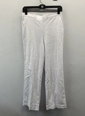 Alfred Dunner NWT White Still My Sunshine Classic Fit Pants Women's 8P Petite - Image 1 of 4