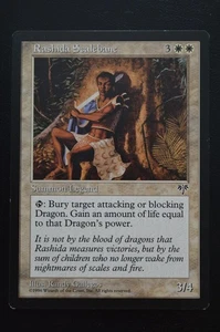 Magic The Gathering MTG RASHIDA SCALEBANE Mirage LP Lightly Played - Picture 1 of 2