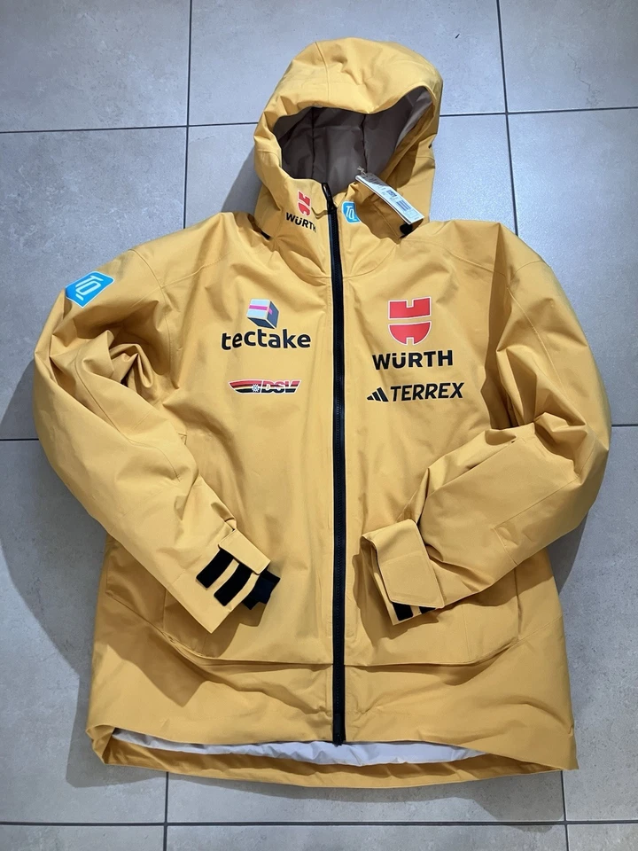 Adidas Terrex DSV Skijacke Jacke Winterjacke Würth TQ Biathlon Coach Gr. L neu - Bild 1 von 4