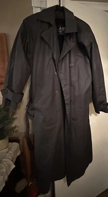 Chaqueta gabardina vintage para mujer London gris niebla talla 6 Foto 1 de 3