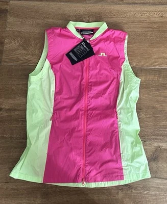 J.LINDEBERG J. Lindeberg Thorine Vest Weste T-shirt Gr. S Neu Golf GWOW09518