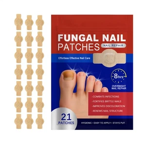 Tratamiento de hongos en las uñas para reparación de uñas de los pies y parches de hongos (21 piezas, cuenta, 1) - Imagen 1 de 12