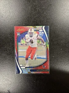 2021 Absolute Football Brevin Jordan #171 Red Squares /499 Texans RC Rookie - Picture 1 of 2