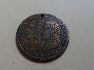 Britain Reform Act Grey Russel Brougham The Reform Bill 1832 Token/ Medal (4289) - Picture 1 of 6