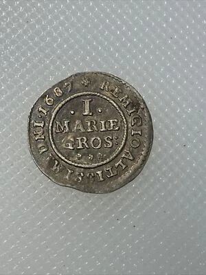 1687 brunswick wolfenbuttel 1 mariegros Z1 - Image 1 of 2