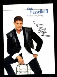 David Hasselhoff Polydor Autogrammkarte Druck Signiert # BC 207597 - Bild 1 von 2