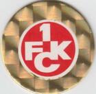 061 Logo 1.FC Kaiserslautern in Gold Var 2 POG Bundesliga Fussball Schmidt Spiel