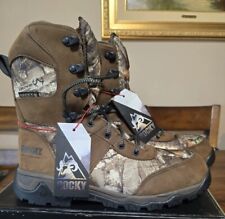 ROCKY RED MOUNTAIN 800G WATERPROOF OUTDOOR CAMO HUNTING BOOTS RKS0547 Size 10W