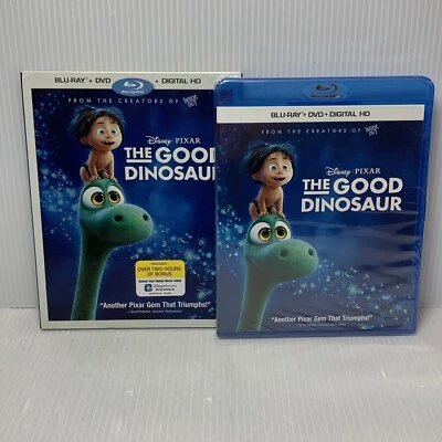 The Good Dinosaur (Disney Blu-ray + DVD, 2016) w/ Slipcover, Pixar ~ New Sealed - Image 1 of 4
