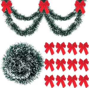 5x Tannengirlande Weihnachtsgirlande Girlande Tanne Weihnachten Baum Deko - Bild 1 von 5