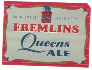 Fremlin's Queen's Ale - Coronation Ale - 1952/53 - Neuwertig. - Bild 1 von 1