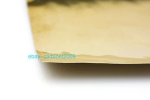 Cuña de latón de 0,05 mm 100x200 mm hágalo usted mismo artesanía relojería joyería stock - Imagen 1 de 2