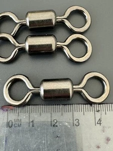 3 X 10/0 TUNA / SHARK, SKATE, 667lb SWIVELS TOP QUALITY SWIVELS - Picture 1 of 4