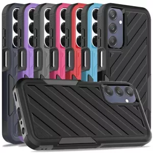 For Samsung Galaxy A16 5G Case Noble Lined Shockproof Dual Layer Hybrid Cover - Picture 1 of 48