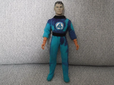 Vintage Fantastic Four MISTER FANTASTIC figure doll Incomplete STAINED Mego 1975 Cover