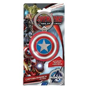 Avengers NEW * Captain America Shield Keychain * Colored Pewter Key Chain