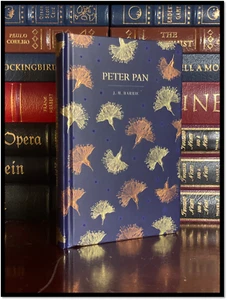 Peter Pan by J.M. Barrie New Ultimate Gift Edition Hardcover Gold Edges & Ribbon - Picture 1 of 4