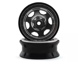 Pro-Line Crestline 1.9" Aluminum Composite Internal Bead-Loc Wheels (Silver) (2) - Picture 1 of 6