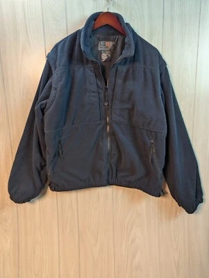 511 Tactical Series Jacket Men's Blue Sz XL Fleece Vest Removable Sleeve Stretch - Image 1 of 4