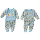 Lullaby Baby Boys Pyjamas Love And Cuddles Crocodile Elephant Striped Cotton 0-9