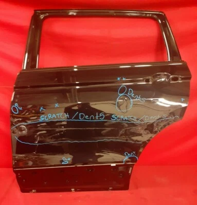 Volkswagen Tiguan 2018 2019 carcasa de puerta trasera izquierda del lado del conductor OEM usada  Foto 1 de 4