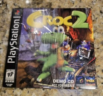 Croc 2 (Sony PlayStation 1, 1999) Demo RARE Vintage Open Pkg - Image 1 of 4