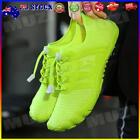 Running Shoes Breathable Men Women Fitness Sneakers (Fluorescent Green 46) #