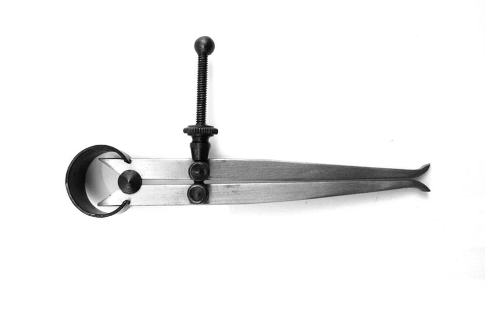 Inside Spring Caliper, 6"- Precision Measuring Tool, Hardened & Tempered - Image 1 of 1