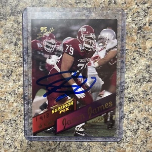 1995 Superior Pix Auto 1913/6500 Jason James #107 Auto - Picture 1 of 2